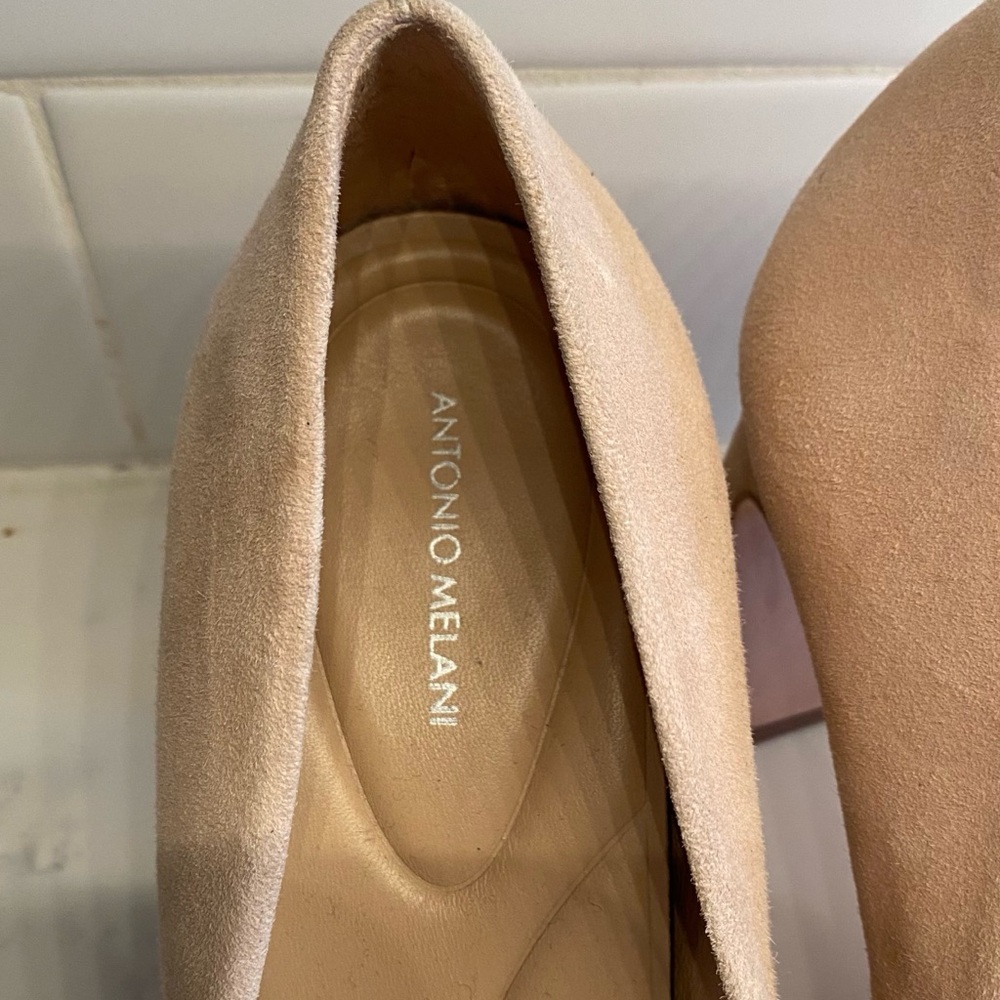 ANTONIO MELANI Cream Heels Classic Design - Picture 6 of 7